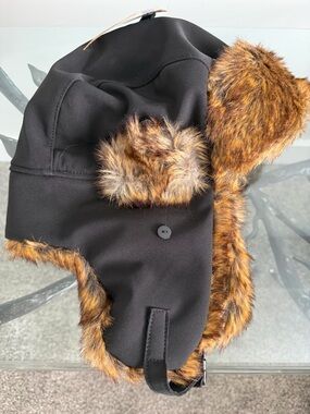 Igloos Built Men’s Trapper Hat with Faux Fur Ear Flap
